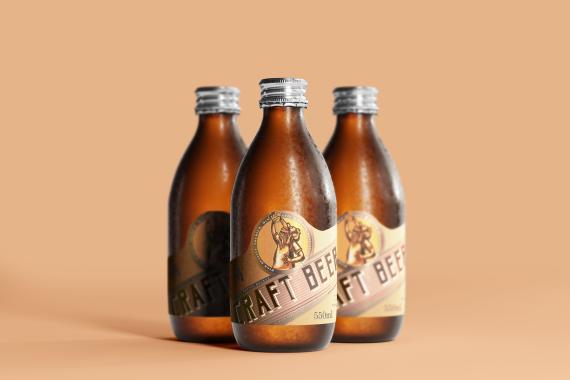 175x Cold Beer Bottle Mock-up Bundle