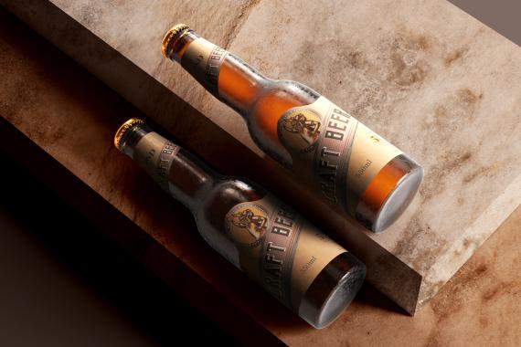175x Cold Beer Bottle Mock-up Bundle