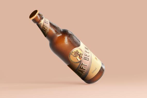 175x Cold Beer Bottle Mock-up Bundle