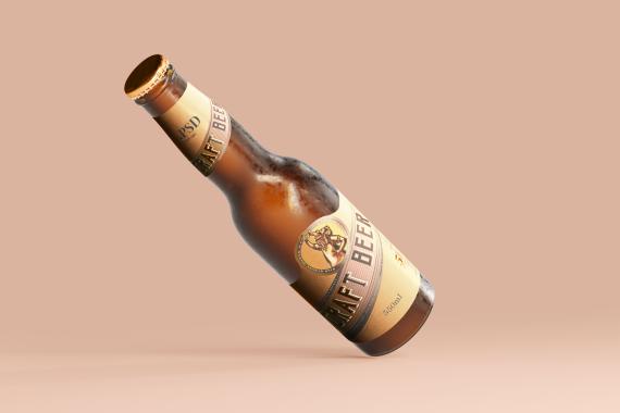 175x Cold Beer Bottle Mock-up Bundle