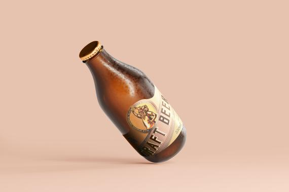 175x Cold Beer Bottle Mock-up Bundle