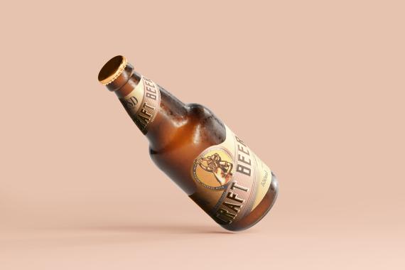 175x Cold Beer Bottle Mock-up Bundle