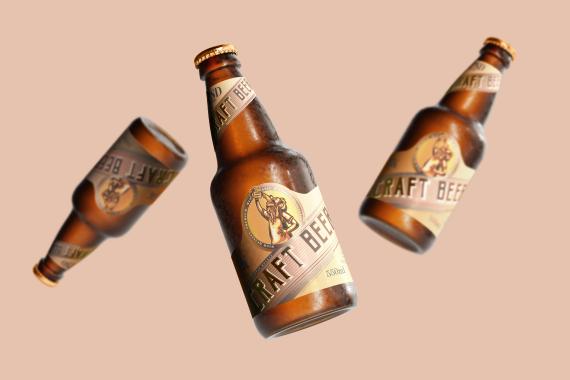 175x Cold Beer Bottle Mock-up Bundle