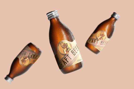 175x Cold Beer Bottle Mock-up Bundle