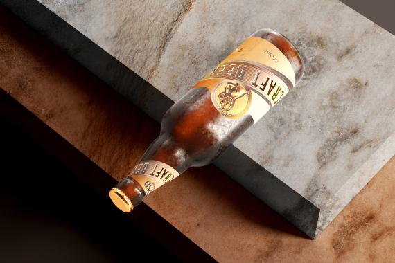 175x Cold Beer Bottle Mock-up Bundle