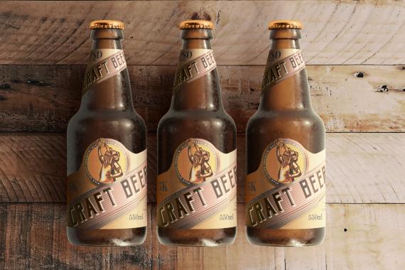 175x Cold Beer Bottle Mock-up Bundle