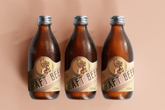 175x Cold Beer Bottle Mock-up Bundle