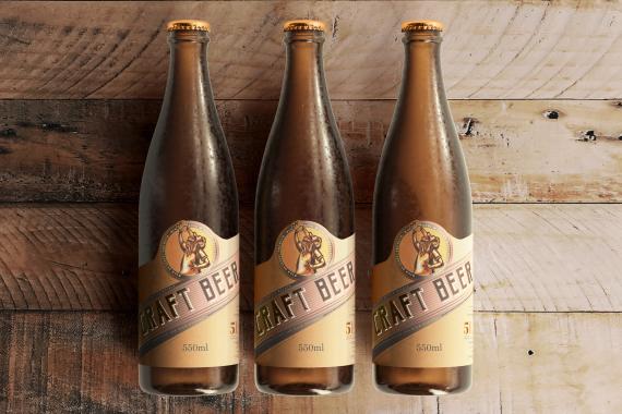 175x Cold Beer Bottle Mock-up Bundle