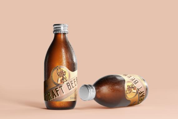175x Cold Beer Bottle Mock-up Bundle