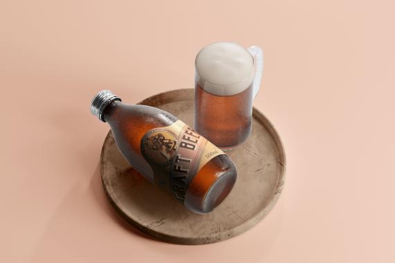 175x Cold Beer Bottle Mock-up Bundle