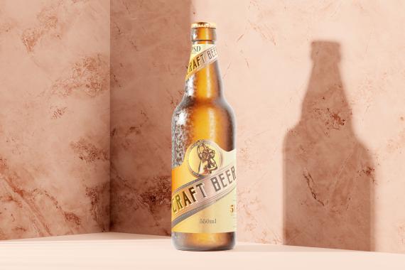 175x Cold Beer Bottle Mock-up Bundle