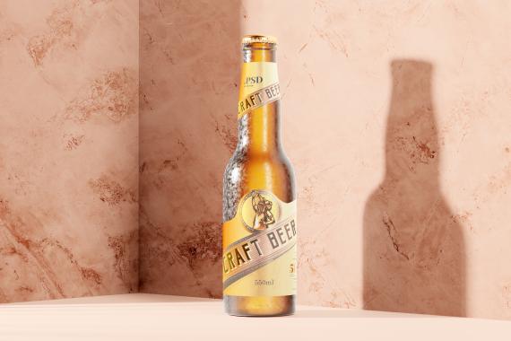 175x Cold Beer Bottle Mock-up Bundle