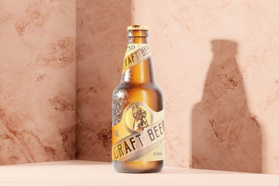 175x Cold Beer Bottle Mock-up Bundle