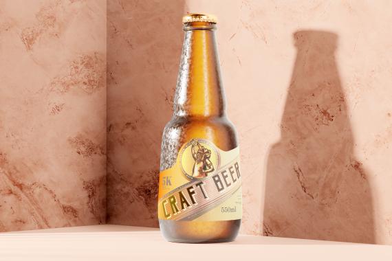 175x Cold Beer Bottle Mock-up Bundle