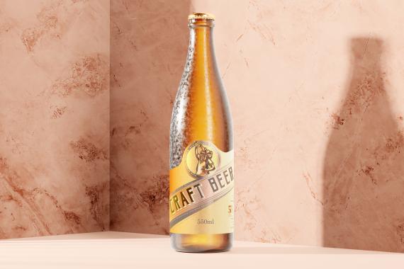 175x Cold Beer Bottle Mock-up Bundle