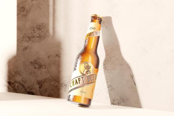 175x Cold Beer Bottle Mock-up Bundle