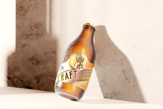 175x Cold Beer Bottle Mock-up Bundle