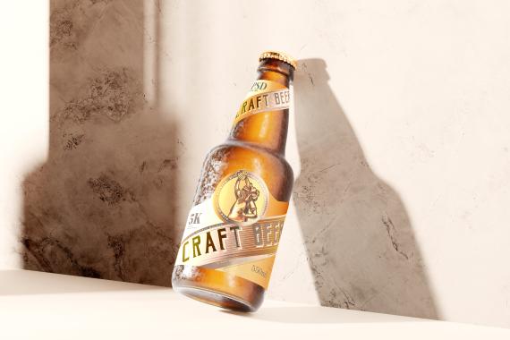 175x Cold Beer Bottle Mock-up Bundle