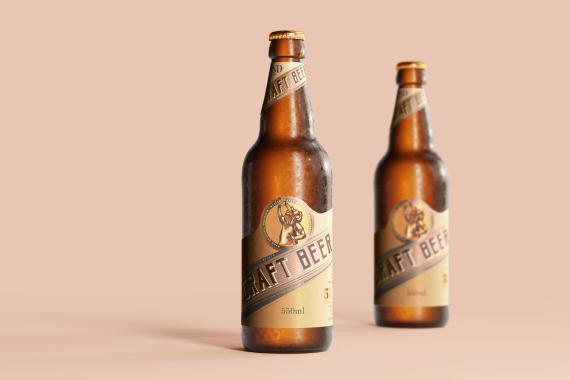175x Cold Beer Bottle Mock-up Bundle