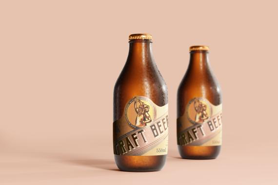 175x Cold Beer Bottle Mock-up Bundle
