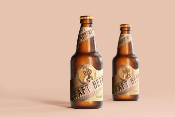 175x Cold Beer Bottle Mock-up Bundle