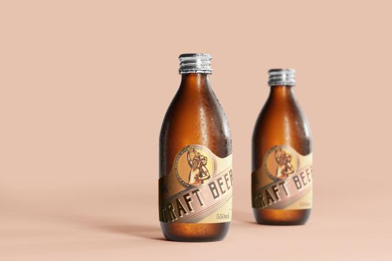 175x Cold Beer Bottle Mock-up Bundle