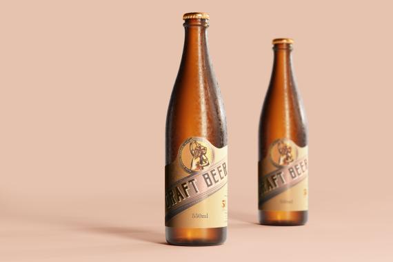 175x Cold Beer Bottle Mock-up Bundle