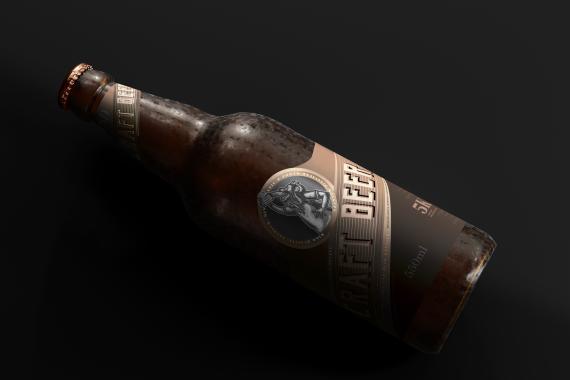 175x Cold Beer Bottle Mock-up Bundle