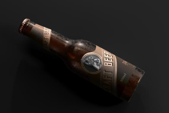 175x Cold Beer Bottle Mock-up Bundle