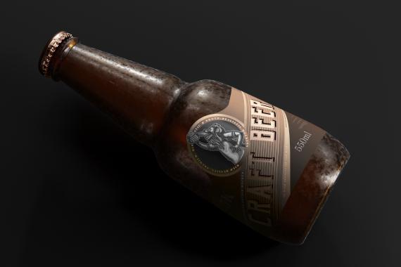 175x Cold Beer Bottle Mock-up Bundle