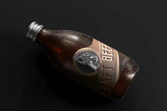 175x Cold Beer Bottle Mock-up Bundle