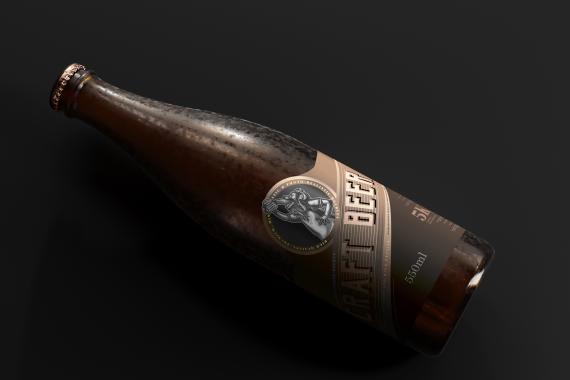 175x Cold Beer Bottle Mock-up Bundle