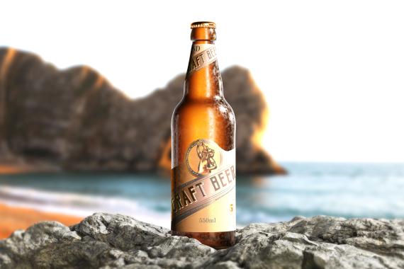 175x Cold Beer Bottle Mock-up Bundle