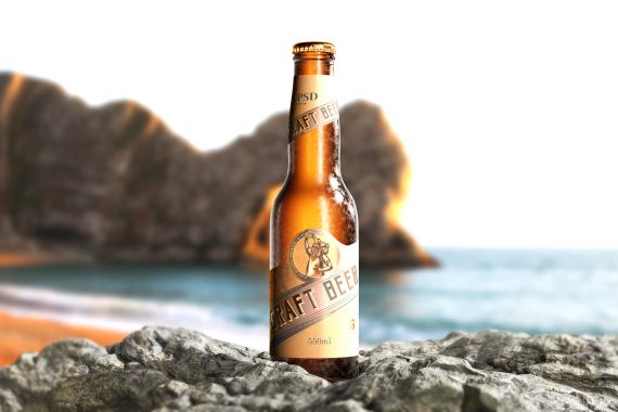 175x Cold Beer Bottle Mock-up Bundle