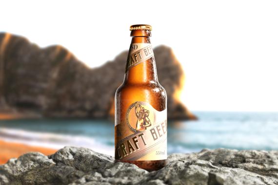 175x Cold Beer Bottle Mock-up Bundle