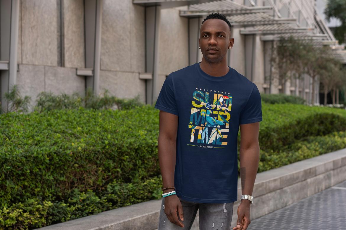 T-Shirt MockUp African Men