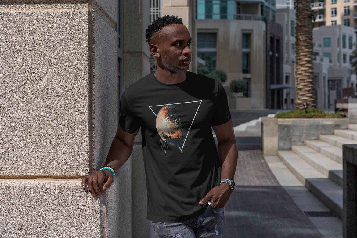 T-Shirt MockUp African Men