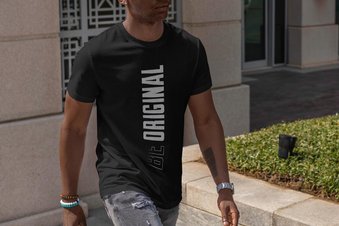 T-Shirt MockUp African Men