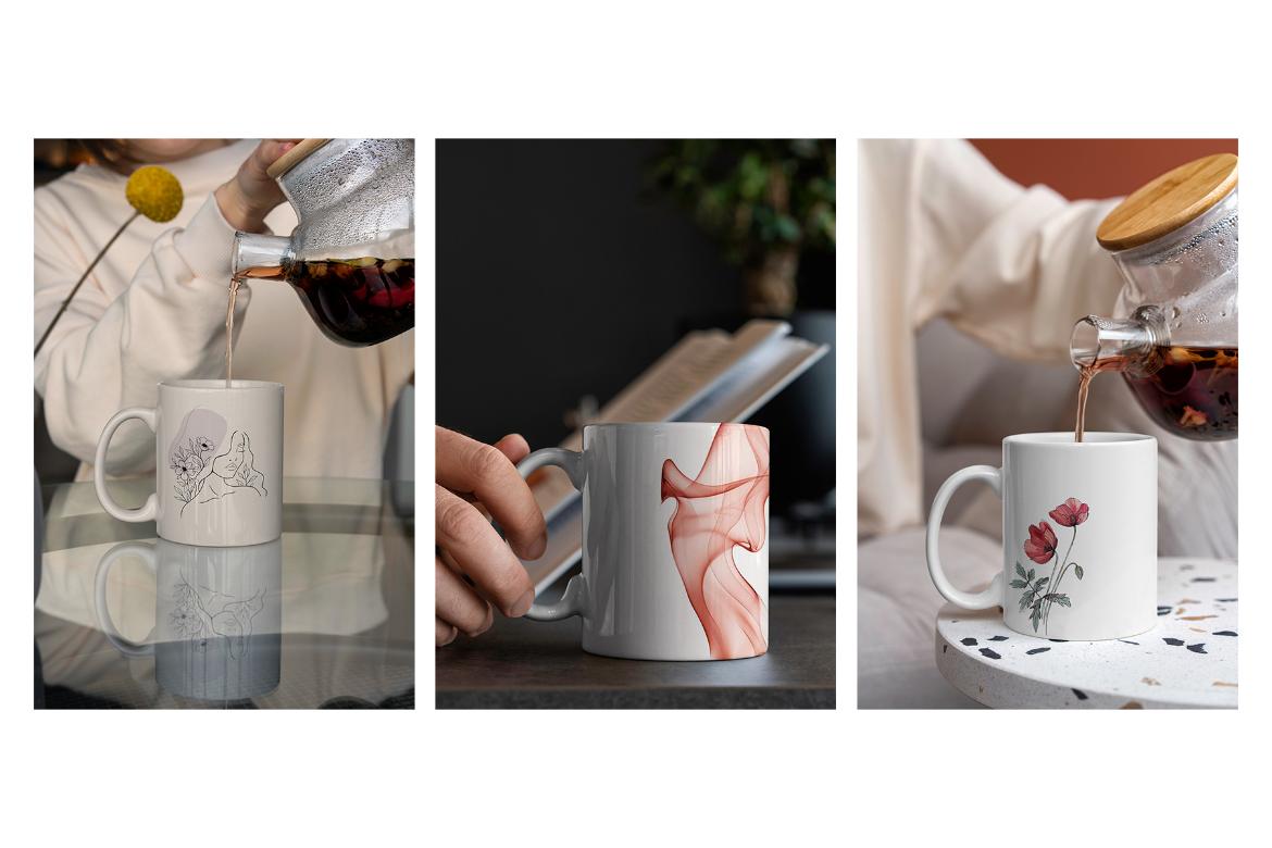 Mug MockUp Lifestyle Set