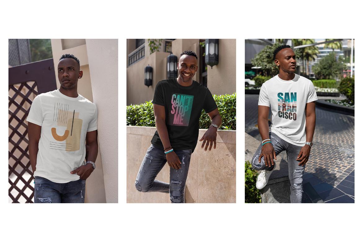 T-Shirt MockUp African Men