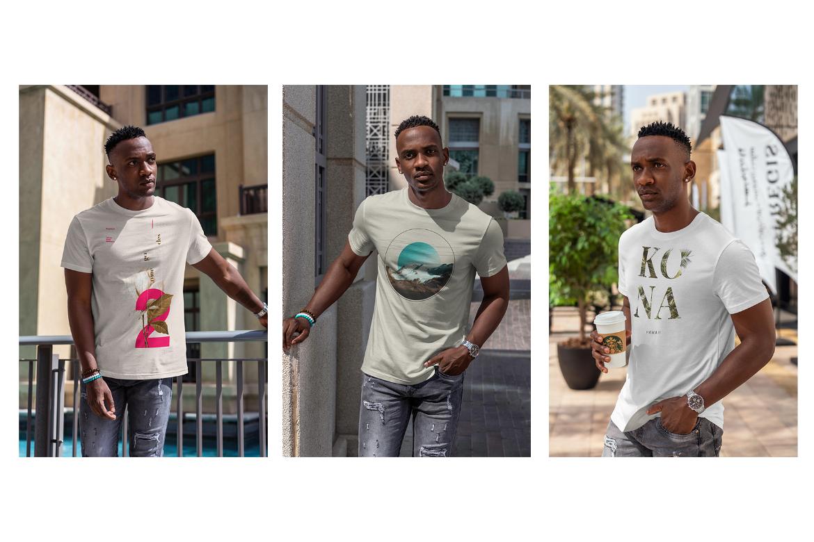 T-Shirt MockUp African Men