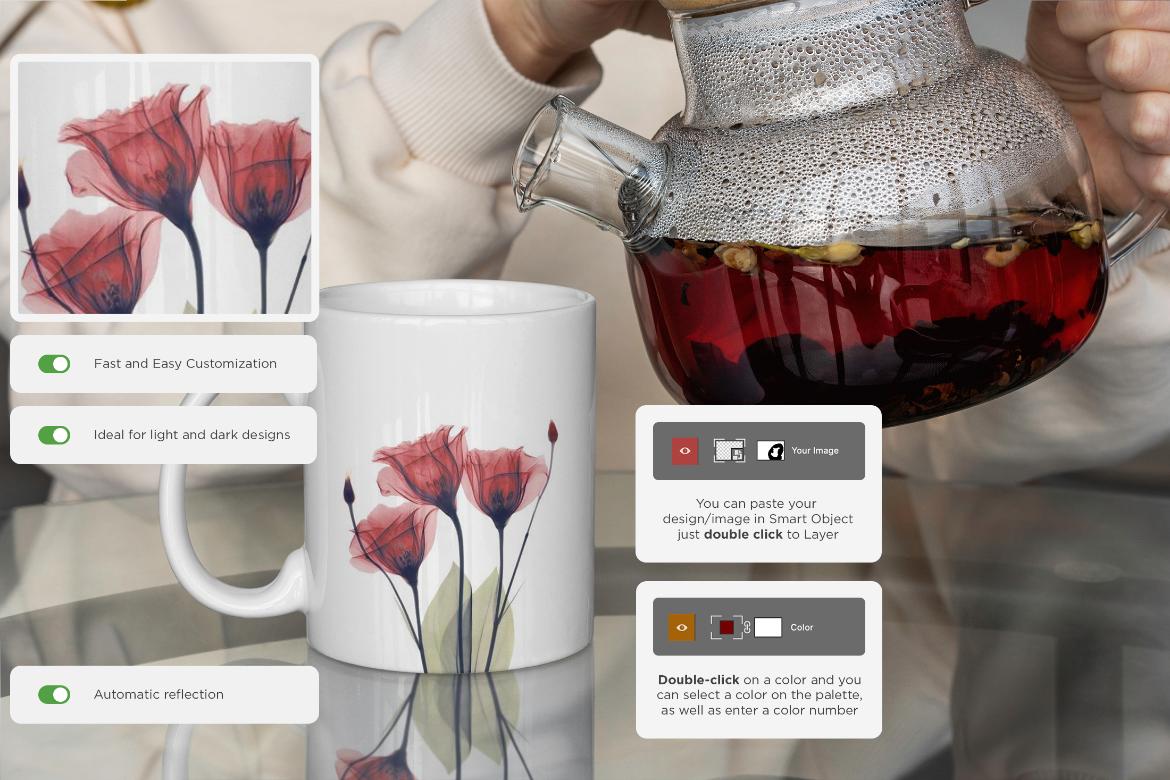 Mug MockUp Lifestyle Set
