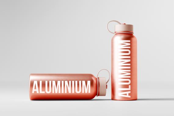 Aluminum Water Bottle Mockup Bundle