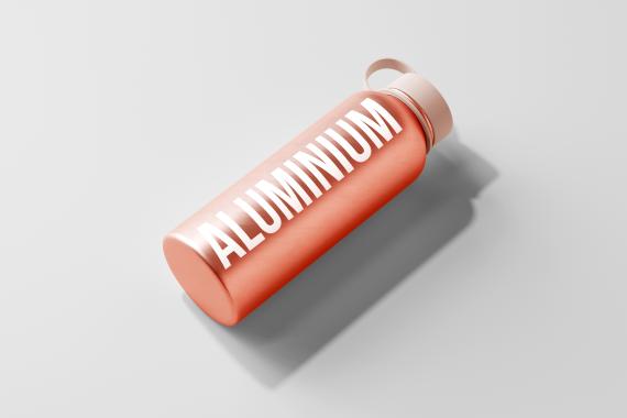 Aluminum Water Bottle Mockup Bundle