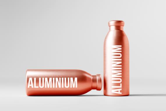Aluminum Water Bottle Mockup Bundle