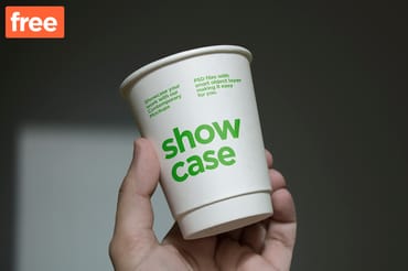 Free PaperCup Mockup