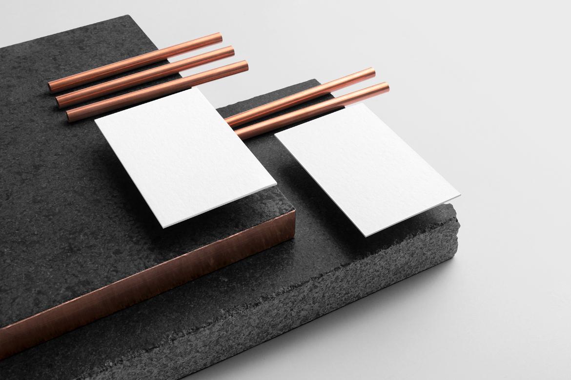 Copperstone Business Cards Mockup 05