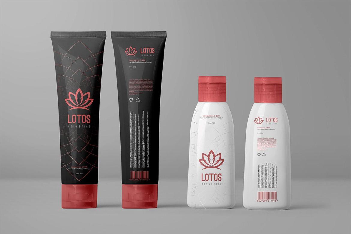 Cosmetics Mockup Scene Front View 03