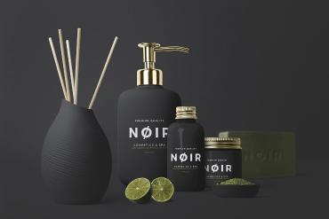 Cosmetics Mockup Scene Front View 05