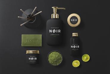 Cosmetics Mockup Scene Top View 05